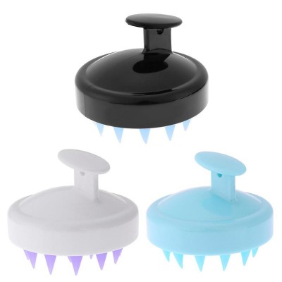 Silicone Head Body Scalp Massage Brush Comb Shampoo Hair Washing Comb Shower Brush Bath Spa Slimming Massage Brush