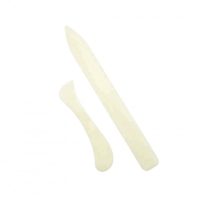 2pcs/set Bone Folder Tool For Scoring Folding Creasing Paper Leather Crafts For Handmade Leathercraft Accessories