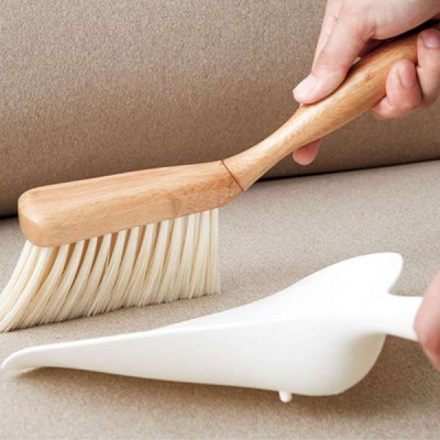 Mini Brooms Shovel Set Bamboo Handle Long Hair Cleaning Brush Dust Shovel Dust Cleaner Tools Kitchen Room Home Cleaning Products